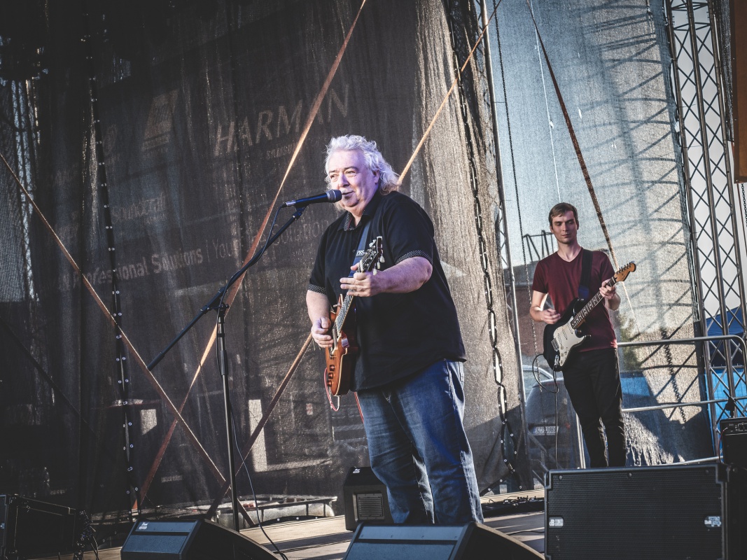 Bernie Marsden na Festiwallu, foto: Jan Nožička Bernie Marsden na Festiwallu, foto: Jan Nožička