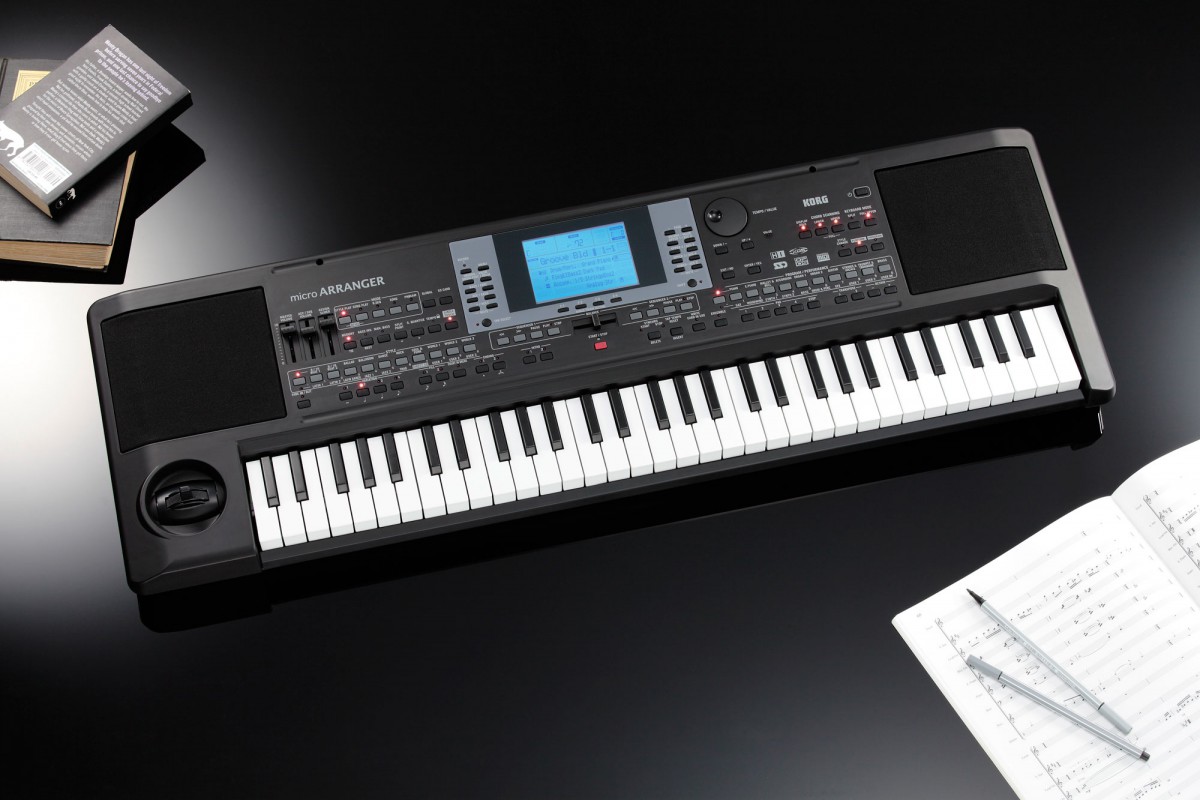 KORG microARRANGER, slušný workstation pro začátečníky KORG microARRANGER, slušný workstation pro začátečníky