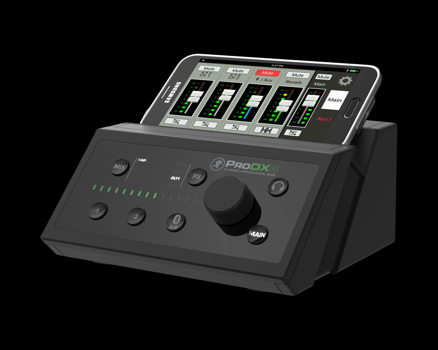 MACKIE ProDX4: revolučními mixpulty s digitálním rozhraním Bluetooth MACKIE ProDX4: revolučními mixpulty s digitálním rozhraním Bluetooth