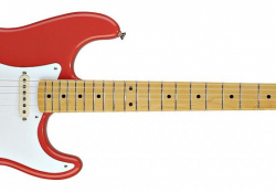 Těžko najdete jednodušší a klasičtější elektrickou kytaru než je právě Fender Stratocaster... 