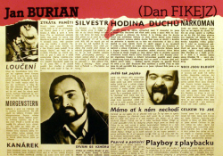 Debut Jana Buriana z roku 1989