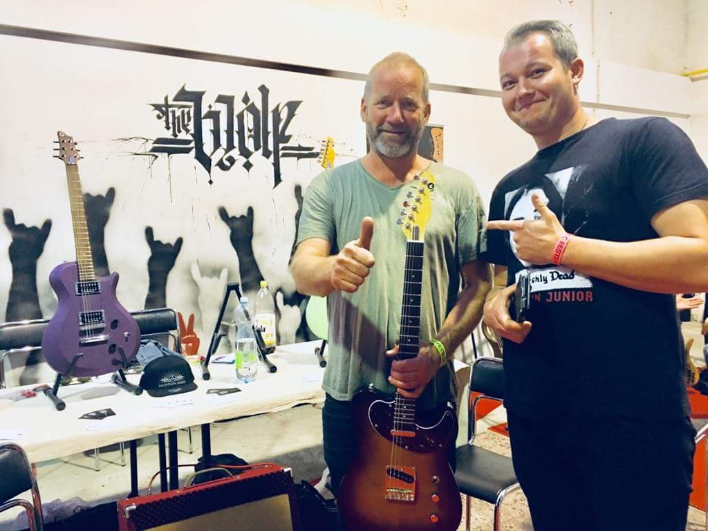 Na Festiwallu s Davidem Kollerem, zdroj: Facebook The Wolf Guitars Na Festiwallu s Davidem Kollerem, zdroj: Facebook The Wolf Guitars