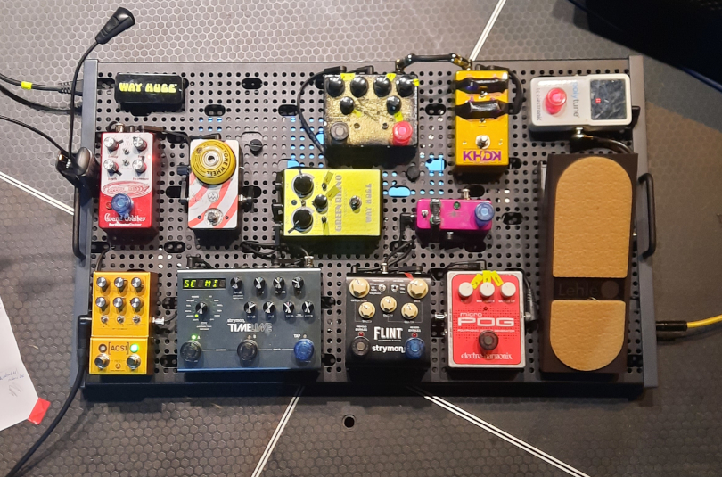 Pedalboard Zdeňka Prokopce