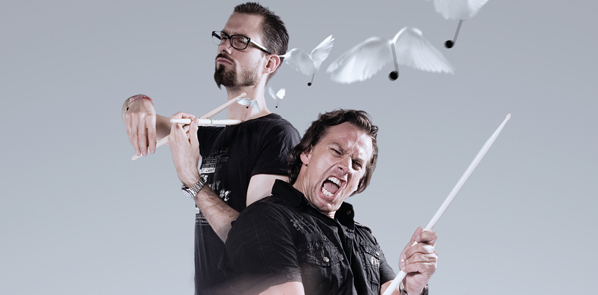 Thomas Lang a Benny Greb Thomas Lang a Benny Greb