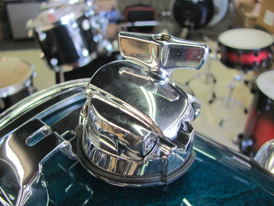 Mapex Meridian Birch 10 x 8 Transparent Sapphire Hanging Rack Tom Drum NOS Mapex Meridian Birch 10 x 8 Transparent Sapphire Hanging Rack Tom Drum NOS
