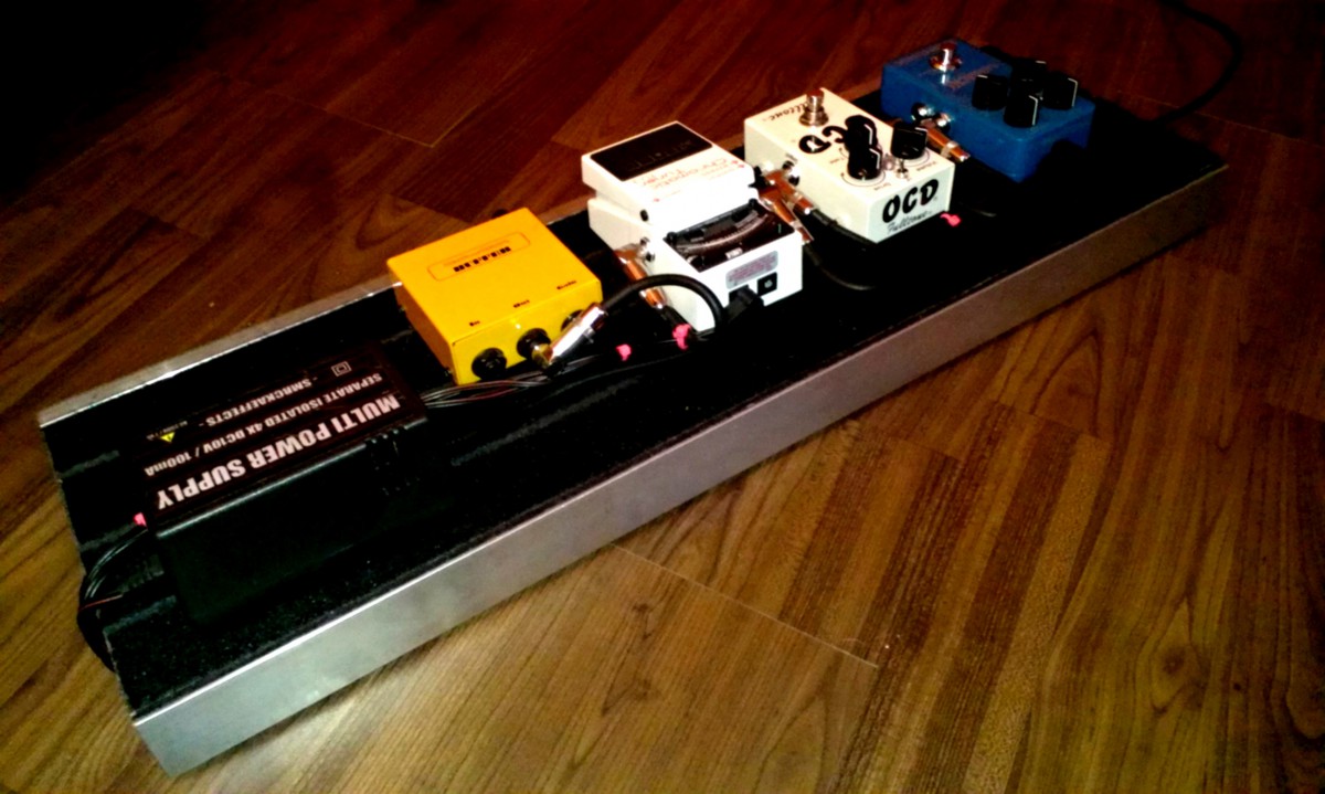 Můj pedalboard Můj pedalboard