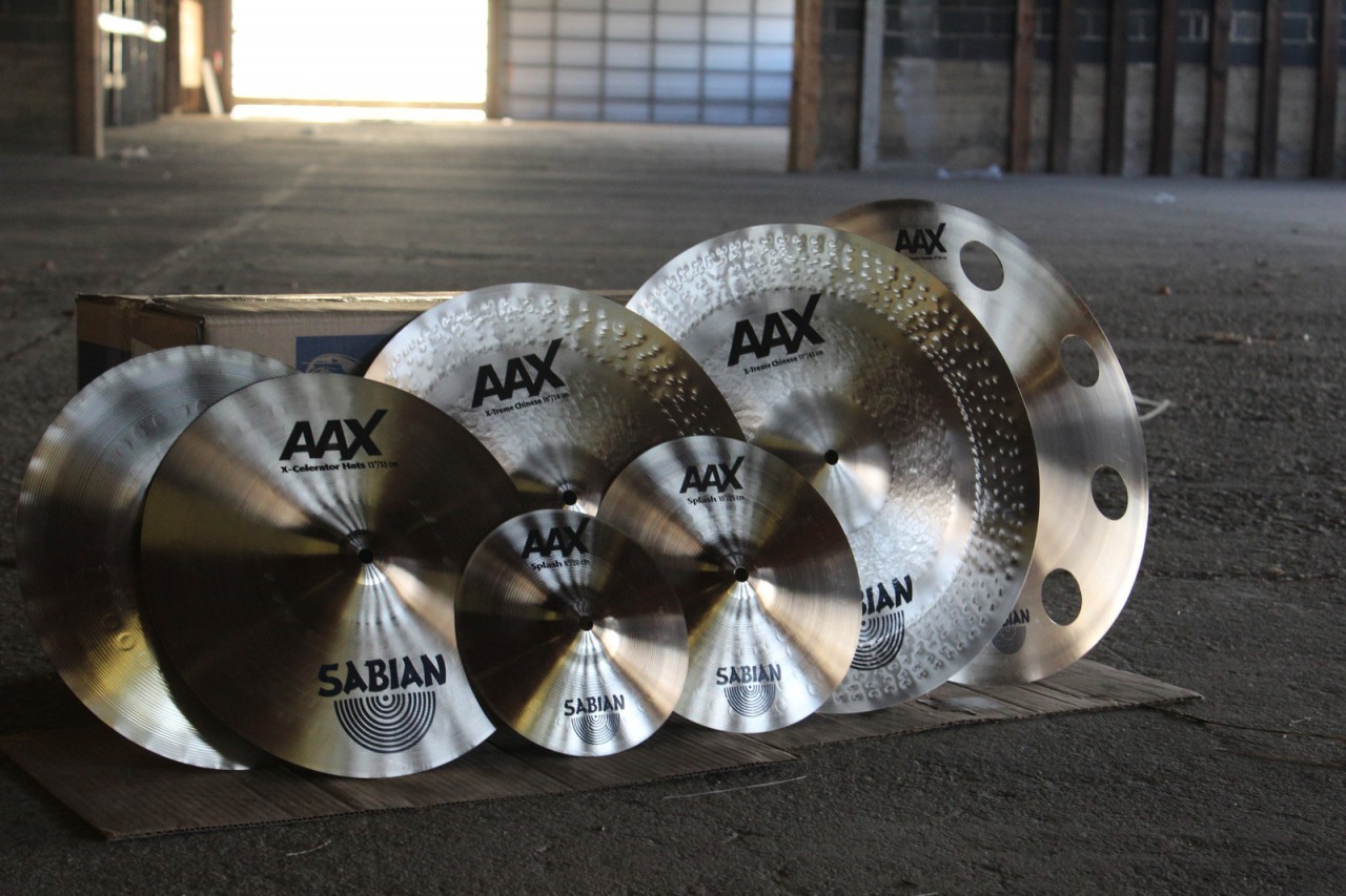 Sabian AAX Effects - cena pro první místo v soutěži Sabian AAX Effects - cena pro první místo v soutěži