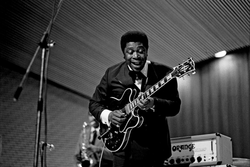 B. B. King je známý svým melodickým vibratem. | Foto: Foto: Heinrich Klaffs, CC BY-NC-SA 2.0