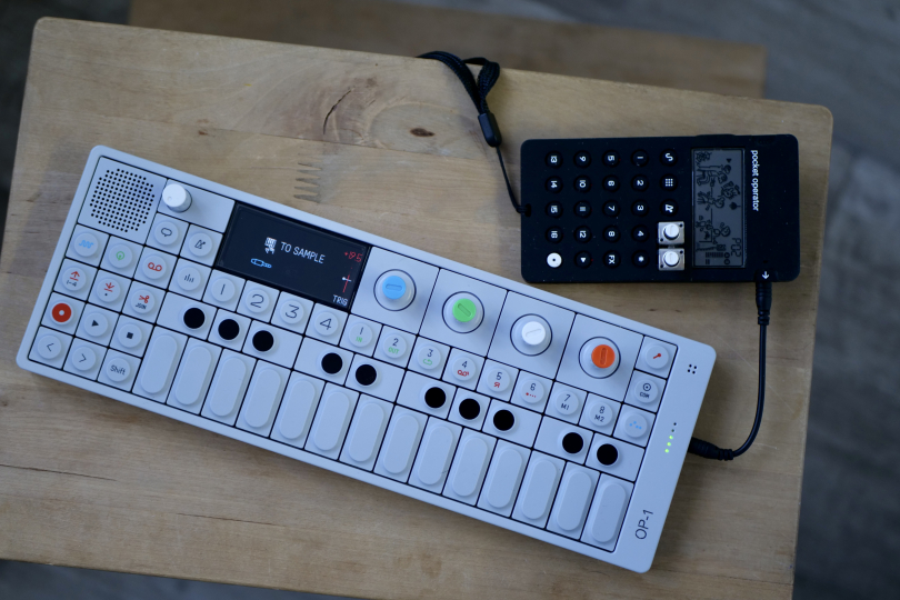 Samplování do OP-1 | Foto: Dušan Krejdl