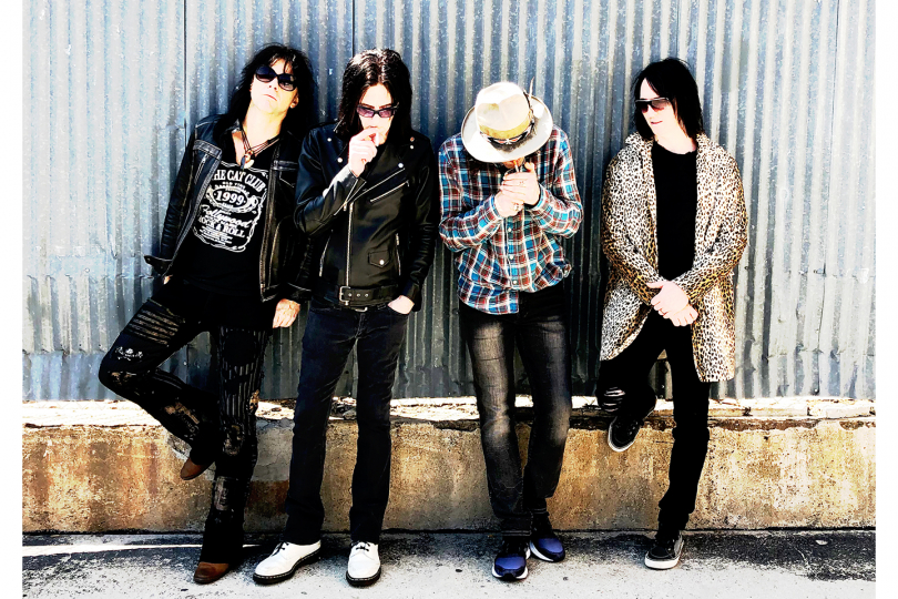 L.A. Guns, Steve Riley druhý zleva | Foto: archív L.A. Guns