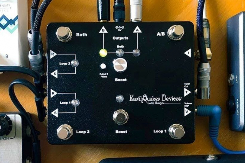 Switcher EQD Swiss Things a delay/reverb Dispatch Master V3 | frontman.cz