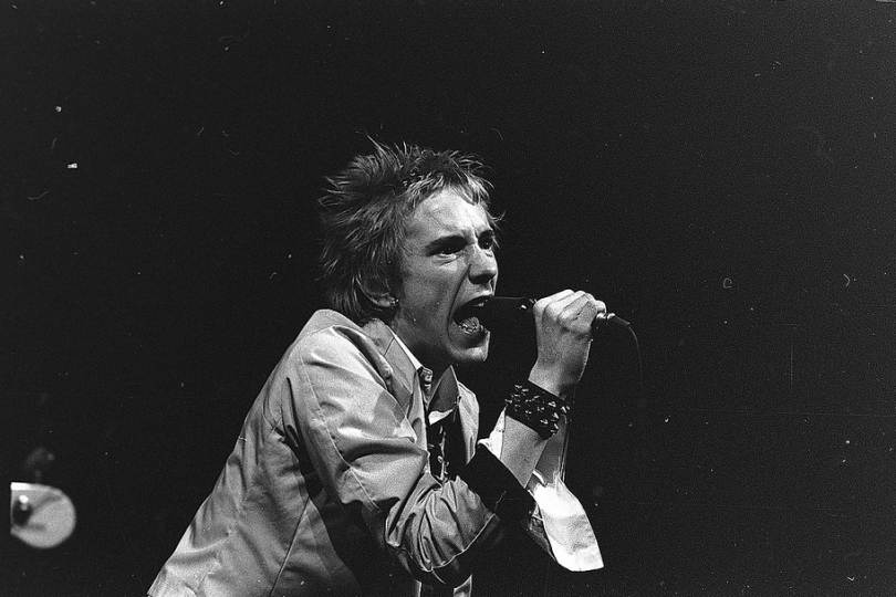 Johnny Rotten v roce 1977, foto: Billedbladet NÅ/Arne S. Nielsen