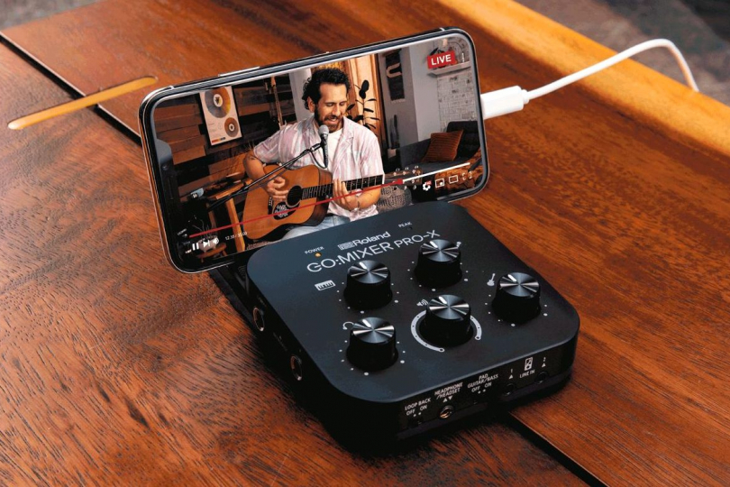 Roland GO:MIXER PRO-X: kompaktní audio mix pro smartphony