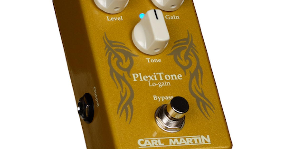 Carl Martin Plexitone Lo-Gain: vintage Marshall v krabičce