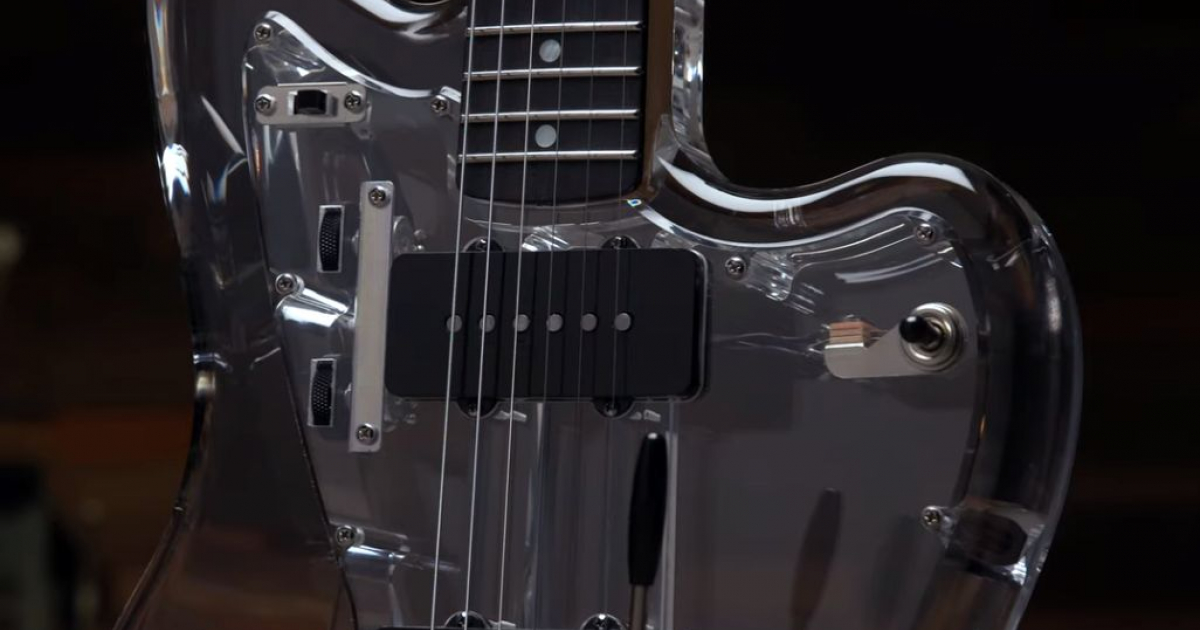 fender acrylic jazzmaster