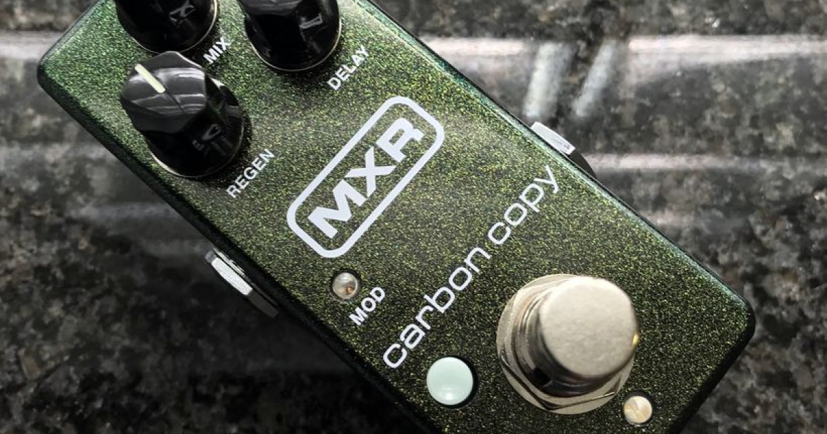 MXR Carbon Copy Mini Review - Premier Guitar