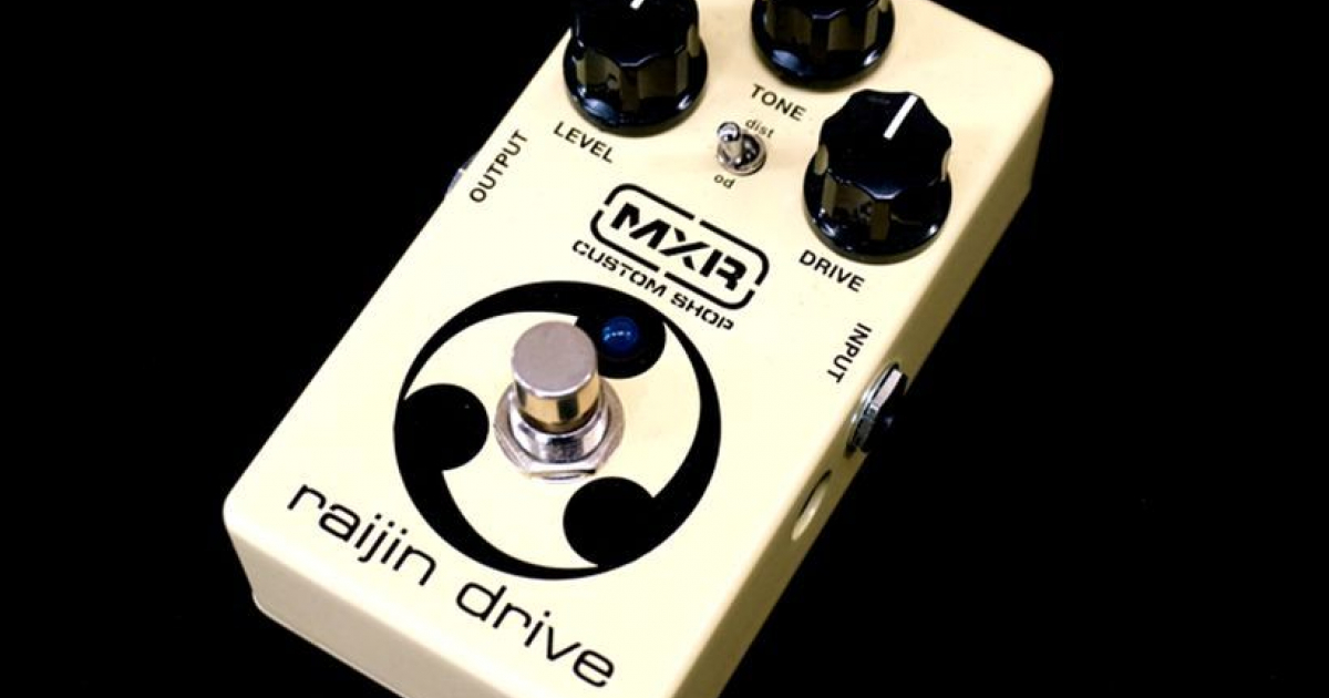 Overdrive/distortion MXR Raijin Drive | frontman.cz