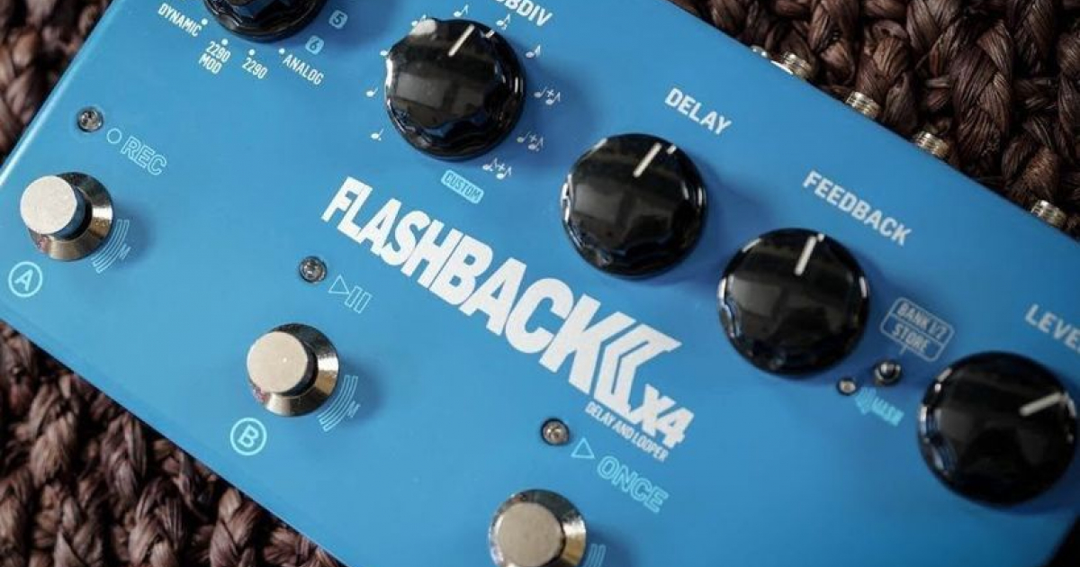 Tc electronic flashback x4 delay looper обзор