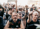 První řady fanoušků Cro-Mags na loňském ročníku Brutal Assault. |  Foto: Jimmy Puda První řady fanoušků Cro-Mags na loňském ročníku Brutal Assault. |  Foto: Jimmy Puda