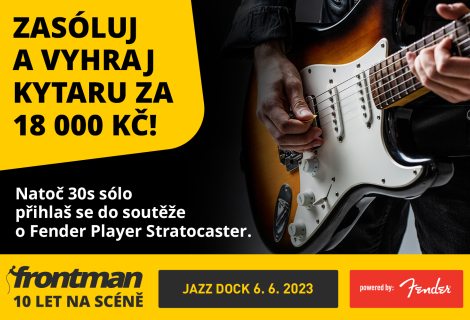 Pochlub se svým sólem a získej Fender Stratocaster.