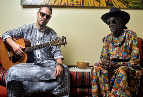 Pavel Šmíd se Cheikhem Lô v Senegalu. | Foto: archiv Pavla Šmída