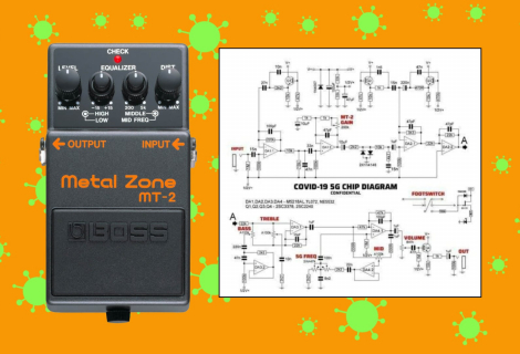 Diagram BOSS Metalzone MT-2