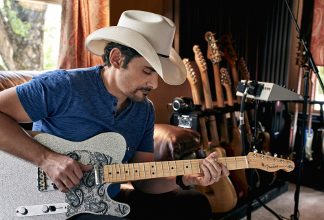 Brad Paisley, foto: Fender